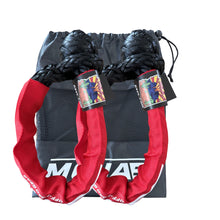 Load image into Gallery viewer, Limited Edition 1/2'' x 24'' Black Soft shackle with Red Sleeve