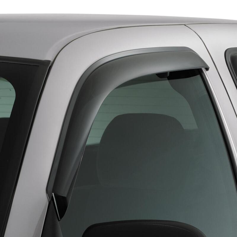 AVS smoke outside mount window deflectors on 2005-2015 Toyota Tacoma Access Cab, 2-piece Ventvisor set