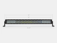 Load image into Gallery viewer, Cali Raised 16-23 Tacoma Stealth Bumper Second 32In Light Bar With Relocation Mounts - Spot