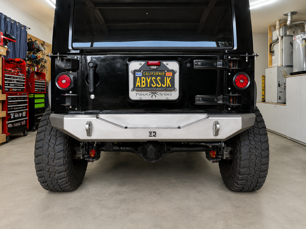 Gauntlet Series Rear Bumper for Jeep JK Wrangler (2007-2018)