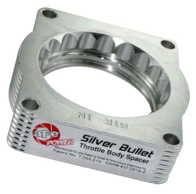 aFe Silver Bullet Throttle Body Spacers TBS BMW 325i (E46) 01-06 L6-2.5L