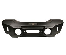 Rock Slide 07-18 Jeep Wrangler JK Big Sky Aluminum Stubby Front Bumper w/ Winch Plate