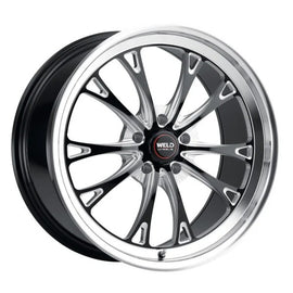Weld Belmont S113 18x8 / 5x114.3 BP / ET29 BS5.6 Gloss Black MIL DIA 72.56