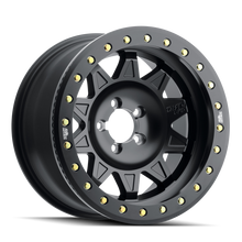 Load image into Gallery viewer, Dirty Life 9302 Roadkill Race 17x9/6x139.7 BP/-14mm Offset/106mm Hub Matte Black Wheel - Beadlock