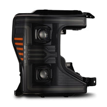 Load image into Gallery viewer, AlphaRex 20-22 Ford F-250/350/450 SD LUXX-Series LED Proj Headlights Alpha-Bk w/Acv Light SS &amp; SBDRL