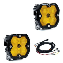 Load image into Gallery viewer, Baja Designs Squadron 2.0 Pro LED Work/Scene (Pair) - Baja Amber