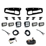Baja Designs 21-25 Ford Bronco Squadron 2.0 Pro (Spot) / S2 Sport D/C W/C FPK Steel Bmpr w/UP -Clear