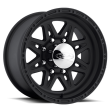 Load image into Gallery viewer, Raceline 892 Renegade 16x8in / 8x165.1 BP / 0mm Offset / 130.81mm Bore - Satin Black Wheel