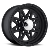 Raceline 892 Renegade 16x8in / 8x170 BP / 0mm Offset / 130.81mm Bore - Satin Black Wheel