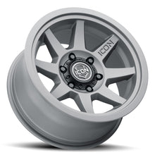 Load image into Gallery viewer, ICON Rebound SLX 17x8.5 6 x 135 6mm Offset 5.75in BS 87.1mm Bore Charcoal Wheel