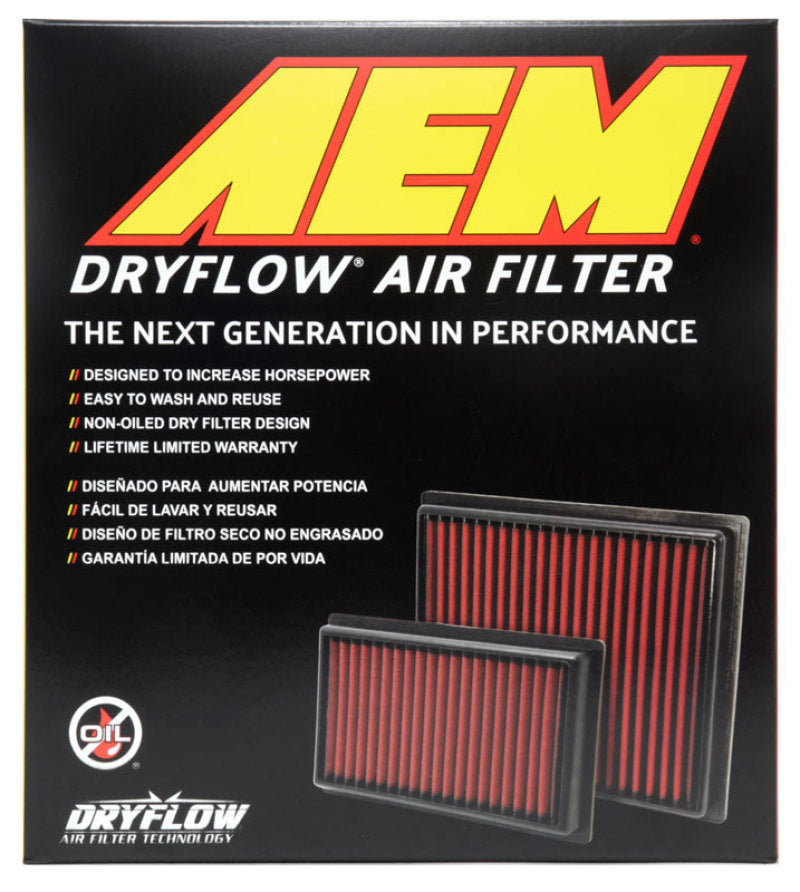 AEM 10-18 Lexus RX350 V6-3.5L F/I DryFlow Air Filter