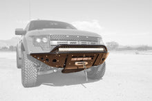 Load image into Gallery viewer, Addictive Desert Designs 10-14 Ford F-150 Raptor Stealth Front Bumper w/ Winch Mount