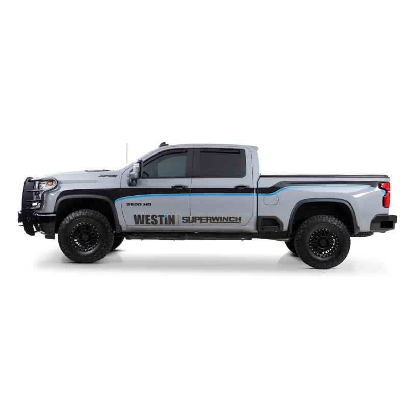 Westin 19-26 Chevy Silverado/GMC Sierra 1500 CrewCab AT6 Running Boards - Black