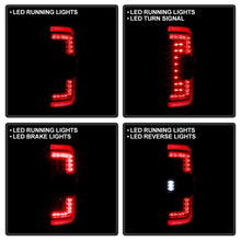 Load image into Gallery viewer, Spyder 21-23 Ford F150 (Factory Halogen) Light Bar LED Tail Lights - Black (ALT-YD-FF15021HAL-BK)