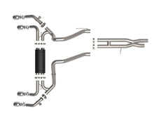 Load image into Gallery viewer, aFe Vulcan Series 2.5in 304SS Cat-Back Exhaust 2021+ Jeep Wrangler 392 6.4L w/ Polished Tips