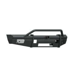 Road Armor 17-20 Ford F-250 Vaquero Front Bumper w/Pre-Runner Guard 2in Receiver - Tex Blk