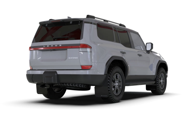 Rally Armor 24-25 Lexus GX 550 Luxury Black UR Mud Flap - Metallic Black Logo