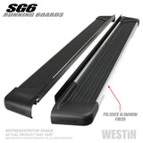Westin Polished Aluminum Running Board 89.5 inches SG6 Running Boards - Polished
