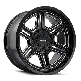 Mayhem 8117 Hermosa 20x10 / 8x170 BP / -25mm Offset / 125.2mm Hub Black/Milled Wheel
