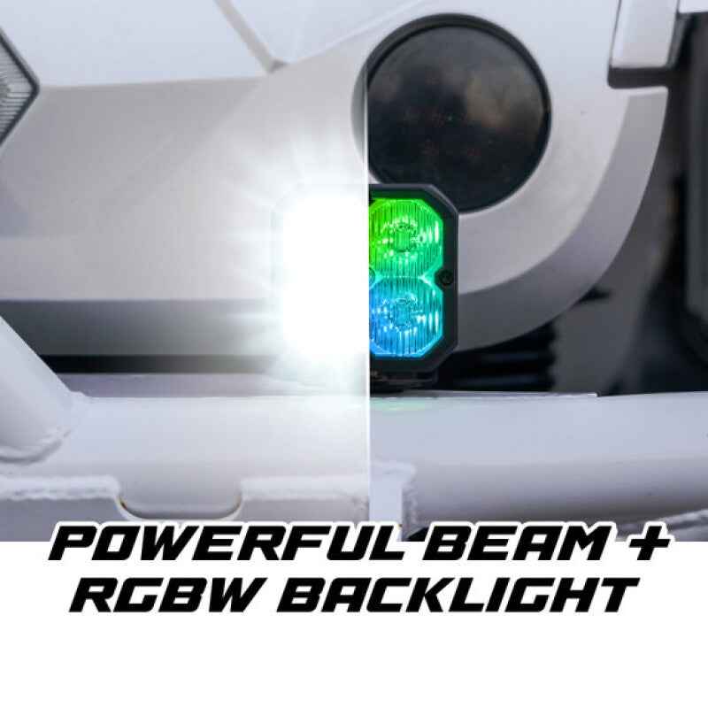 XKGlow XKmax RGBW Addressable Cube Light Kit - Spot Beam