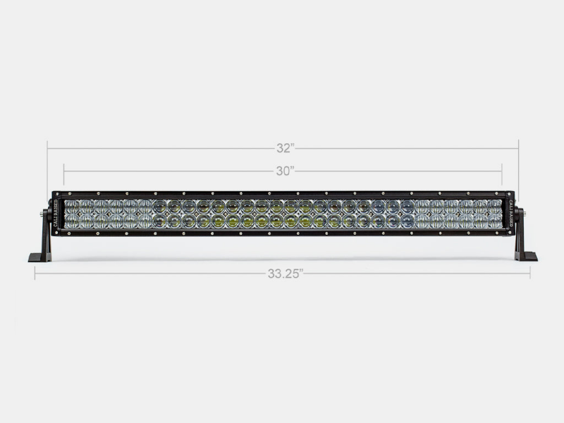 Cali Raised 16-23 Tacoma Stealth Bumper Second 32In Light Bar With Relocation Mounts - Combo