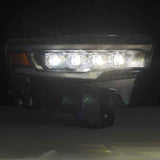 AlphaRex 25-26 Dodge Ram 1500 NOVA LED Proj Headlights- Black w/Activ Lit/ Seq Signal/Switchbk DRL
