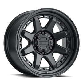 Raceline 947B Scout 17x9in / 8x180 BP / 18mm Offset / 124.2mm Bore - Satin Black Wheel