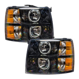 Oracle 07-13 Chevy Silverado SMD HL - Black - Round Style - ColorSHIFT w/ BC1 Controller
