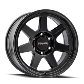 Mayhem 8307 Convoy 17x9 / 5x127 BP / -6mm Offset / 78.1mm Hub Satin Black Wheel