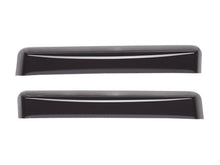 Load image into Gallery viewer, WeatherTech 94-03 Chevrolet S10 Extended Cab Rear Side Window Deflectors - Dark Smoke