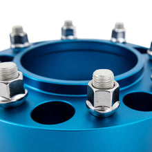 Load image into Gallery viewer, Mishimoto Borne Off-Road Wheel Spacers 5x150 110.1 38.1 M14 Blue