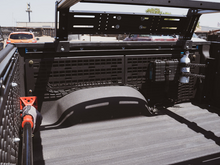 Load image into Gallery viewer, Cali Raised 14-21 Toyota Tundra Side Bed Molle System - Both Sides