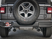 Load image into Gallery viewer, aFe Rebel Series 2.5in 409 SS Cat-Back Exhaust w/ Polished Tips 2018+ Jeep Wrangler (JL) V6 3.6L