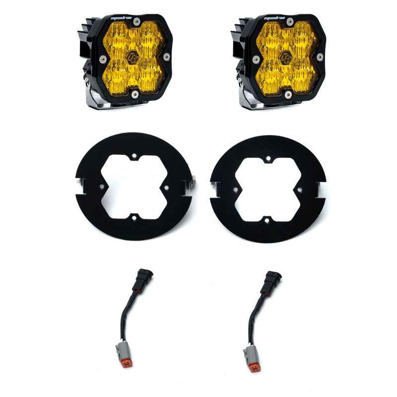 Baja Designs 06-14 Ford F-150 / 07-13 Toyota Tundra & 05-11 Tacoma Squadron 2.0 FPK - Amber