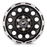 Ford Racing Bronco 17x8.0in Single Wheel - Machined Face