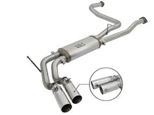 Load image into Gallery viewer, aFe POWER Rebel Series 2-1/2in 409 SS Cat Back Exhaust w/ Polished Tips 16-17 Nissan Titan V8 5.6L