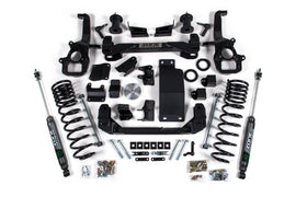 Zone Offroad 19-21 Ram 1500 4WD 6in Front 5in Rear Suspension Lift System w/OE 22in Wheels