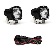 Load image into Gallery viewer, Baja Designs S1 Black LED Auxiliary Light Pod Pair - (Choose Color/Pattern)