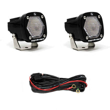 Load image into Gallery viewer, Baja Designs S1 Black LED Auxiliary Light Pod Pair - (Choose Color/Pattern)