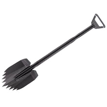 Load image into Gallery viewer, Go Rhino Xventure Gear Sharktooth Stackable Shovel - Textured Black