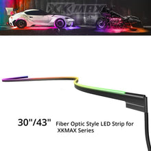 Load image into Gallery viewer, XK Glow XKmax RGB Fiber Optic LED Interior Automotive Ambient Light Kit - 4x43in