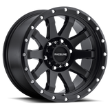 Raceline 934B Clutch 20x10in / 6x139.7 BP / -19mm Offset / 106.1mm Bore - Satin Black Wheel