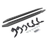 Go Rhino 15-22 Ram 1500 CC 4DR (Clssc Bdy) RB20 Slim Running Boards Kit (w/Brackets) - Bedliner Coat