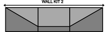 Load image into Gallery viewer, Taruca Rogue 180 Wall Kit