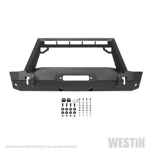 Load image into Gallery viewer, Westin 18-19 Jeep Wrangler JL Stubby Front Bumper - Textured Black