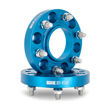 Load image into Gallery viewer, Mishimoto Borne Off-Road Wheel Spacers 5x150 110.1 32 M14 Blue