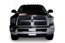 Load image into Gallery viewer, Putco 11-18 Ram HD - SS Punch Style Bumper Grille Insert w/ 10in Luminix Light Bar (Black)