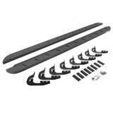 Go Rhino 15-19 GMC Sierra 2500/3500HD DC 4DR RB10 Slim Running Boards Kit (w/Brackets) - Bedliner Ct