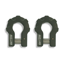 Load image into Gallery viewer, 3/4'' Extreme duty Aluminum D-Shackle set (9T) (LIFETIME WARRANTY*)
