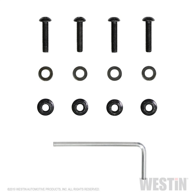 Westin 07-18 Jeep Wrangler JK / 18-22 Jeep Wrangler JL RotoPax Mount - Tex. Blk